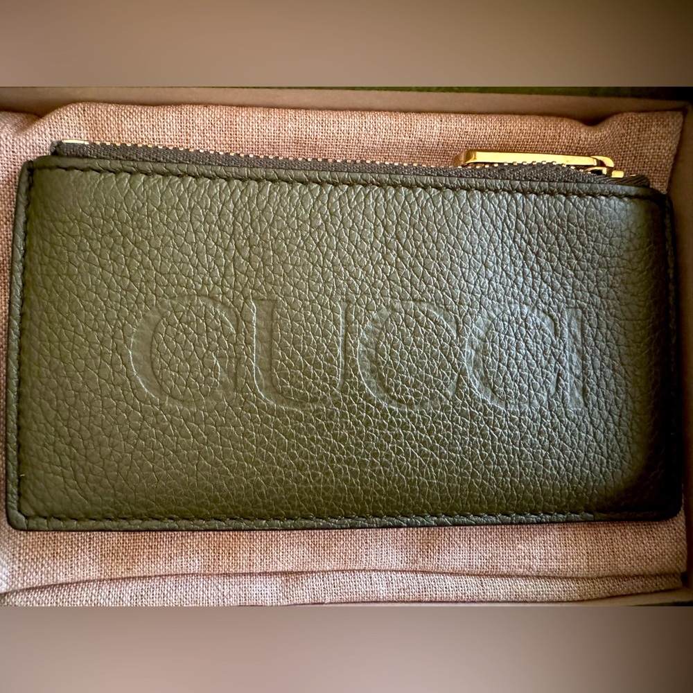 Gucci Leather Card and Money Holder